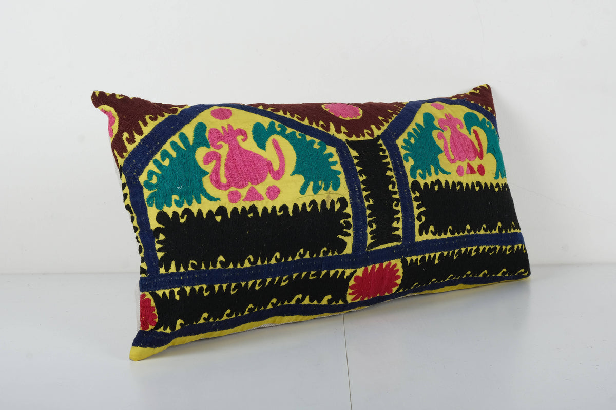 Suzani Kırlent Kılıfı 35 x 65 cm