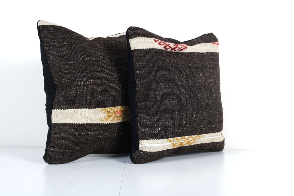 Kilim Kırlent Kılıfı 2'li Set 38 x 38 cm
