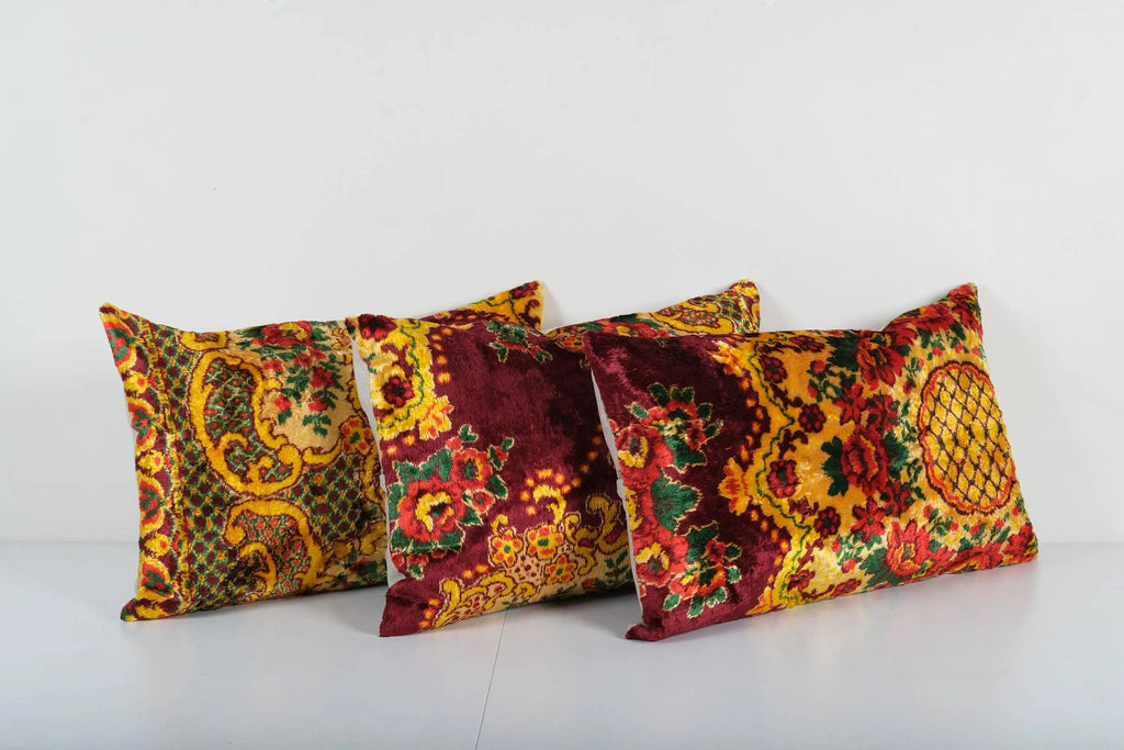 Kilim Kırlent Kılıfı 3'li Set 37 x 63 cm