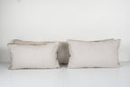 İpek Ikat Kadife Kırlent Kılıfı 2'li Set 36 x 130 cm