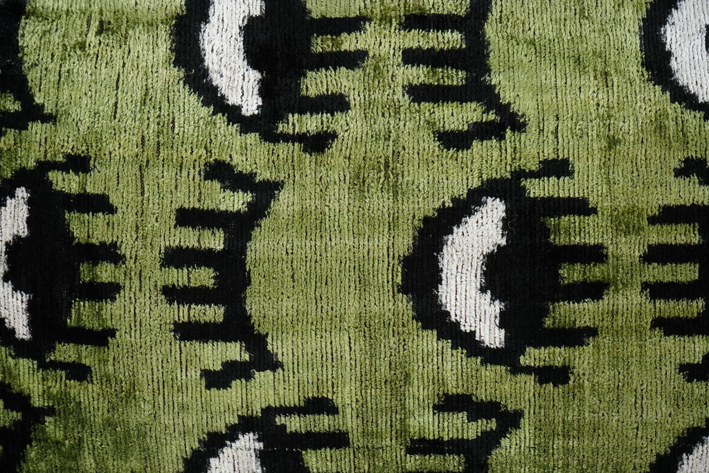 İpek Ikat Kadife Kırlent Kılıfı 40 x 60 cm