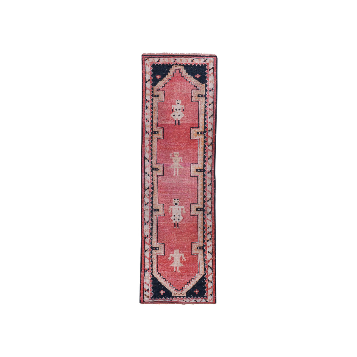 Vintage Türk Halı Yolluk 97 x 305 cm