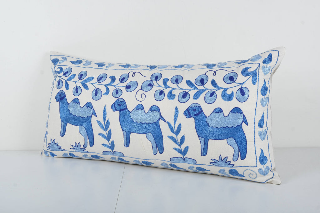 Suzani Kırlent Kılıfı 45 x 90 cm