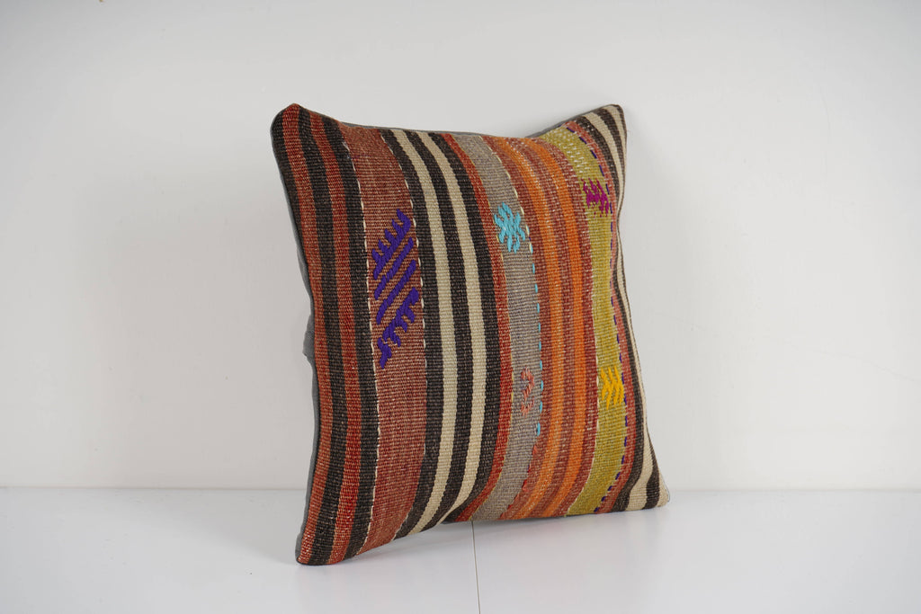 Kilim Kırlent Kılıfı 40 x 40 cm