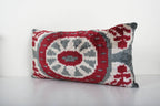 İpek Ikat Kadife Kırlent Kılıfı 32 x 60 cm