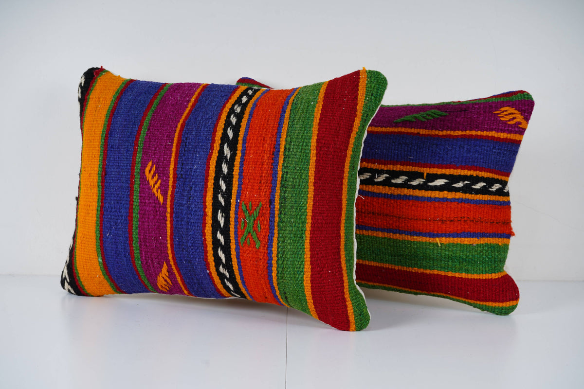 Kilim Kırlent Kılıfı 2'li Set 32 x 50 cm