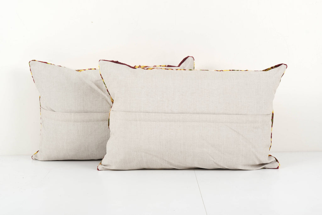 Kilim Kırlent Kılıfı 2'li Set 40 x 60 cm