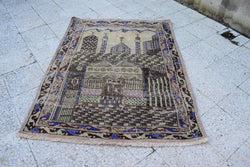 Vintage Türk Halı 107 x 150 cm