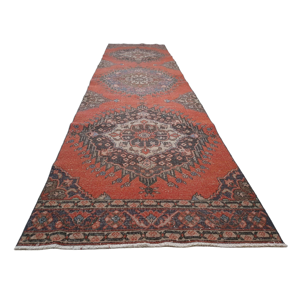 Vintage Uşak Yolluk 102 x 403 cm