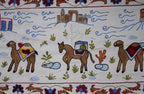 El İşlemesi Suzani Yolluk 51 x 190 cm