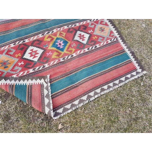 Vintage Kafkas Kilim Yolluk 154 x 347 cm