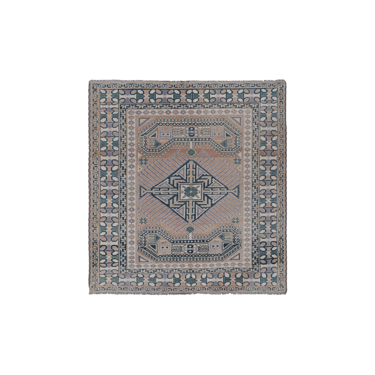 Vintage Uşak Halı 183 x 193 cm