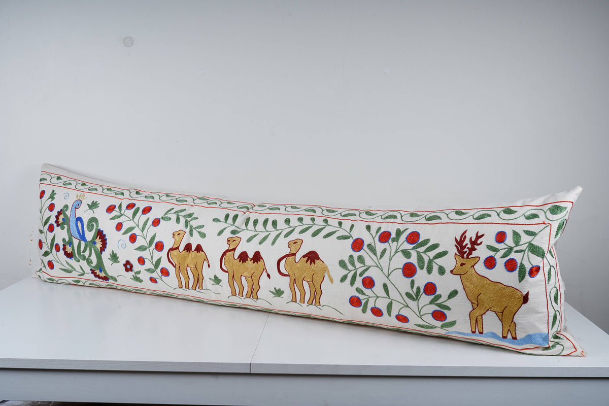 Suzani Kırlent Kılıfı 45 x 180 cm