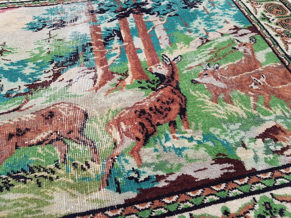 Vintage Türk Halı 97 x 131 cm