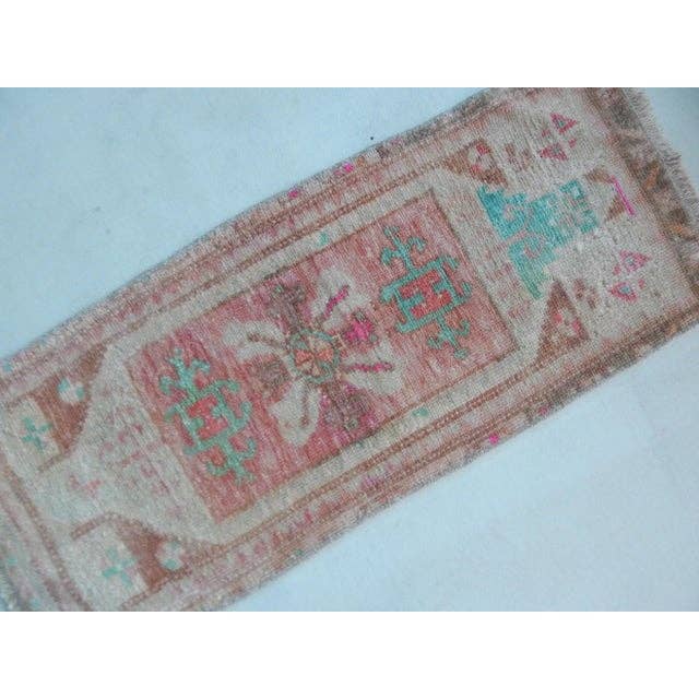 Vintage Türk Halı 42 x 100 cm