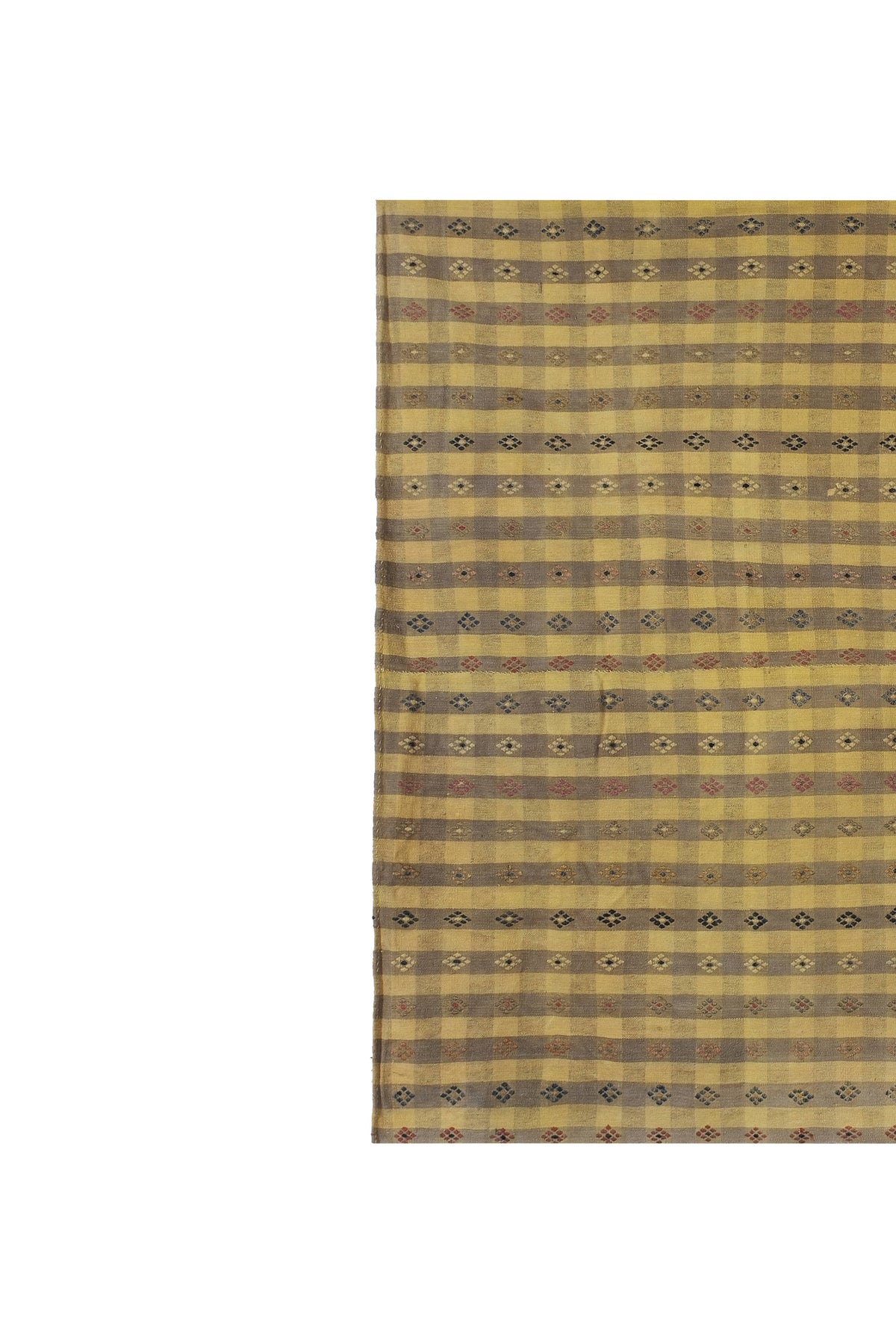 Vintage Adana Kilim 214 x 262 cm
