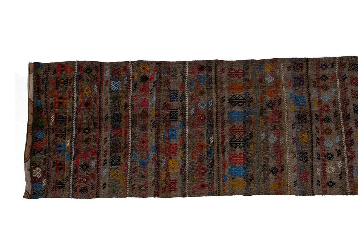 Vintage Kilim Yolluk 98 x 282 cm