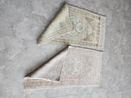 Vintage Türk Yastık Halı 2'li Set 50 x 99 cm