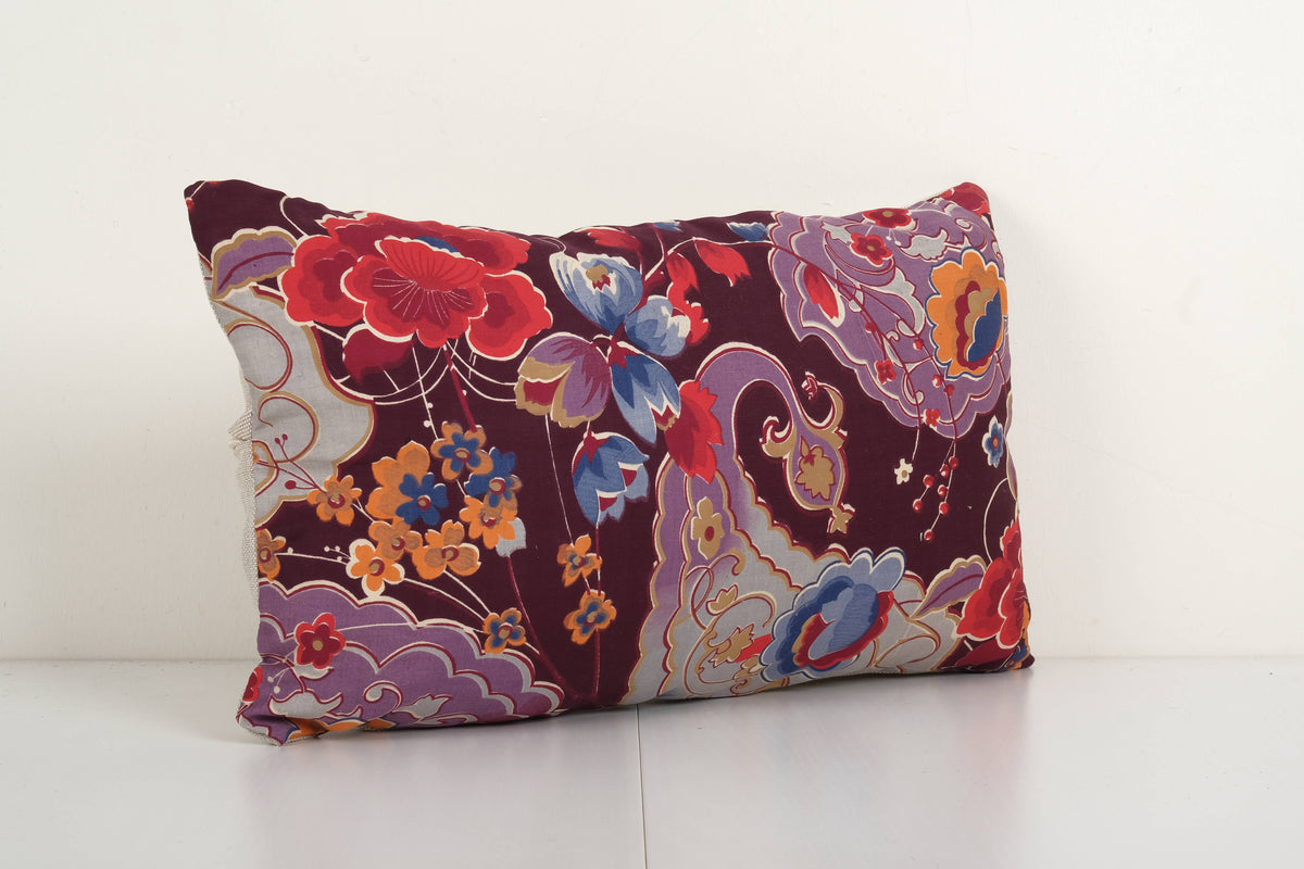 Özbek Baskılı Kırlent Kılıfı 30 x 50 cm