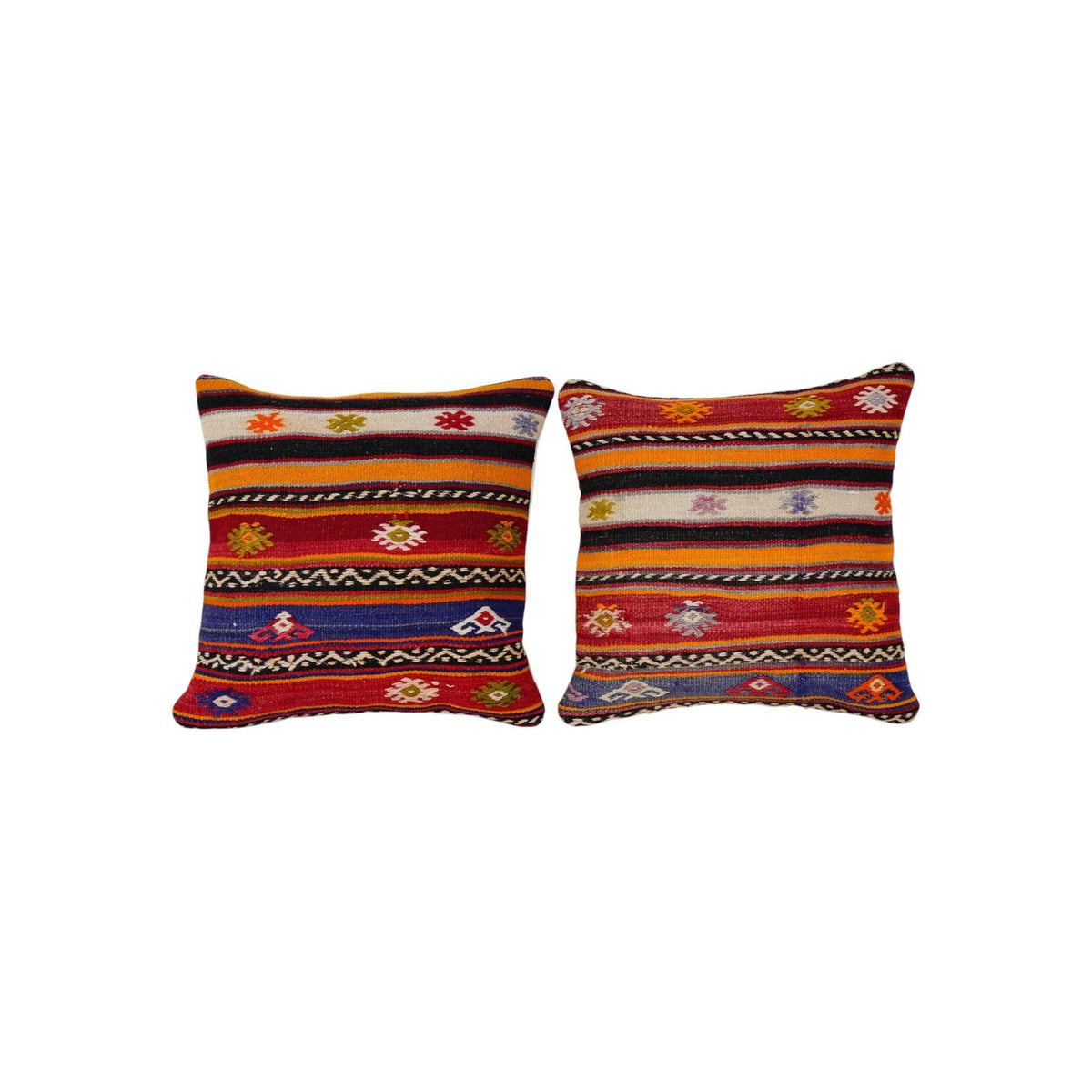 Kilim Kırlent Kılıfı 2'li Set 50 x 50 cm