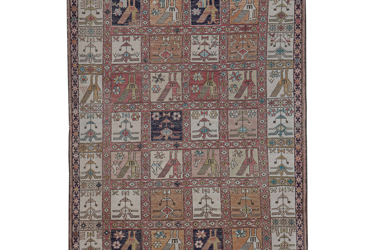 Vintage Sumak Kilim 125 x 177 cm