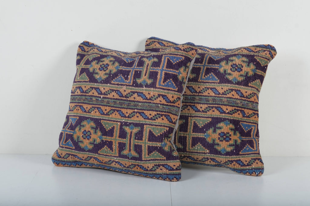 Halı Kırlent Kılıfı 2'li Set 50 x 50 cm