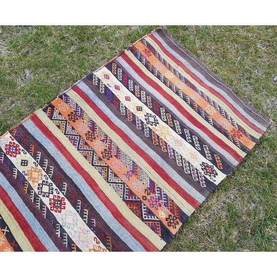 Vintage Kilim Yolluk 79 x 295 cm