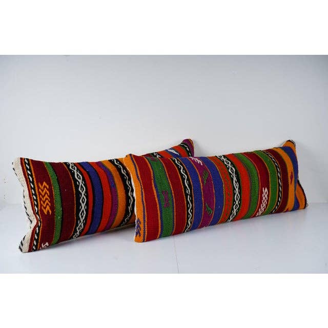 Kilim Kırlent Kılıfı 2'li Set 41 x 102 cm