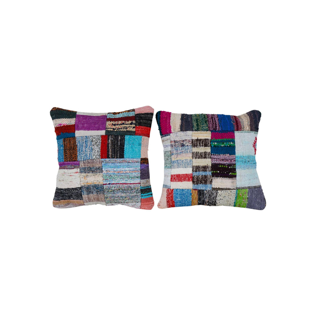 Halı Kırlent Kılıfı 2'li Set 50 x 50 cm
