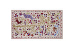 Tavus Kuşu Desenli Suzani Duvar Örtüsü 108 x 184 cm