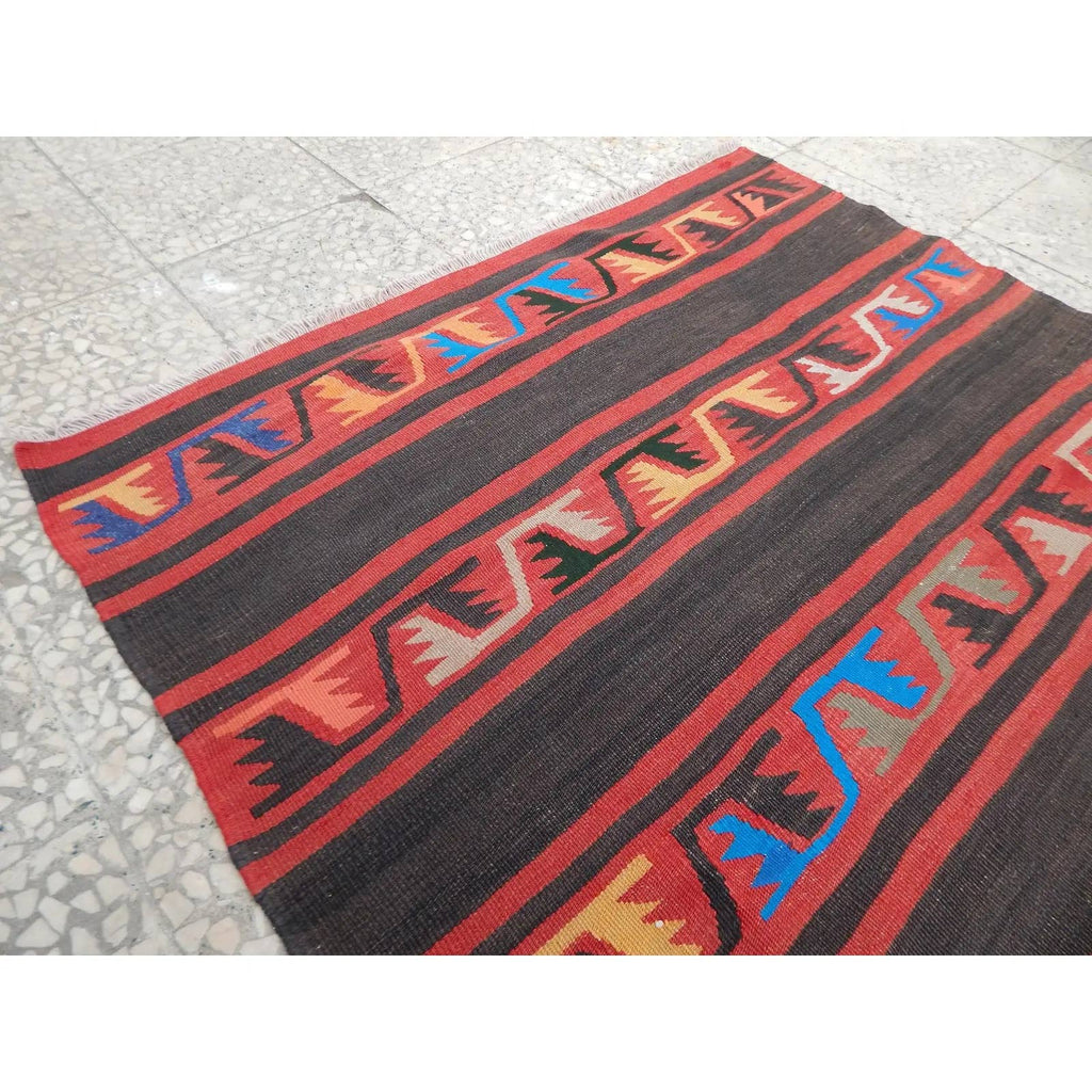Vintage Kilim Yolluk 107 x 289 cm