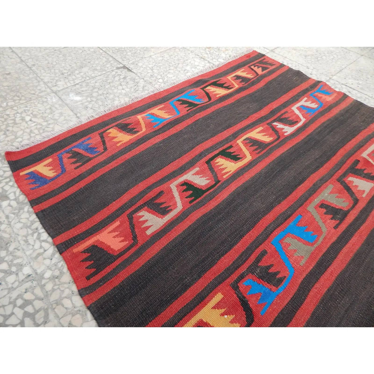 Vintage Kilim Yolluk 107 x 289 cm