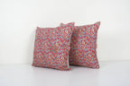 Özbek Baskılı Kırlent Kılıfı 2'li Set 45 x 45 cm