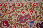 Kuş Desenli Suzani Duvar Örtüsü 52 x 191 cm