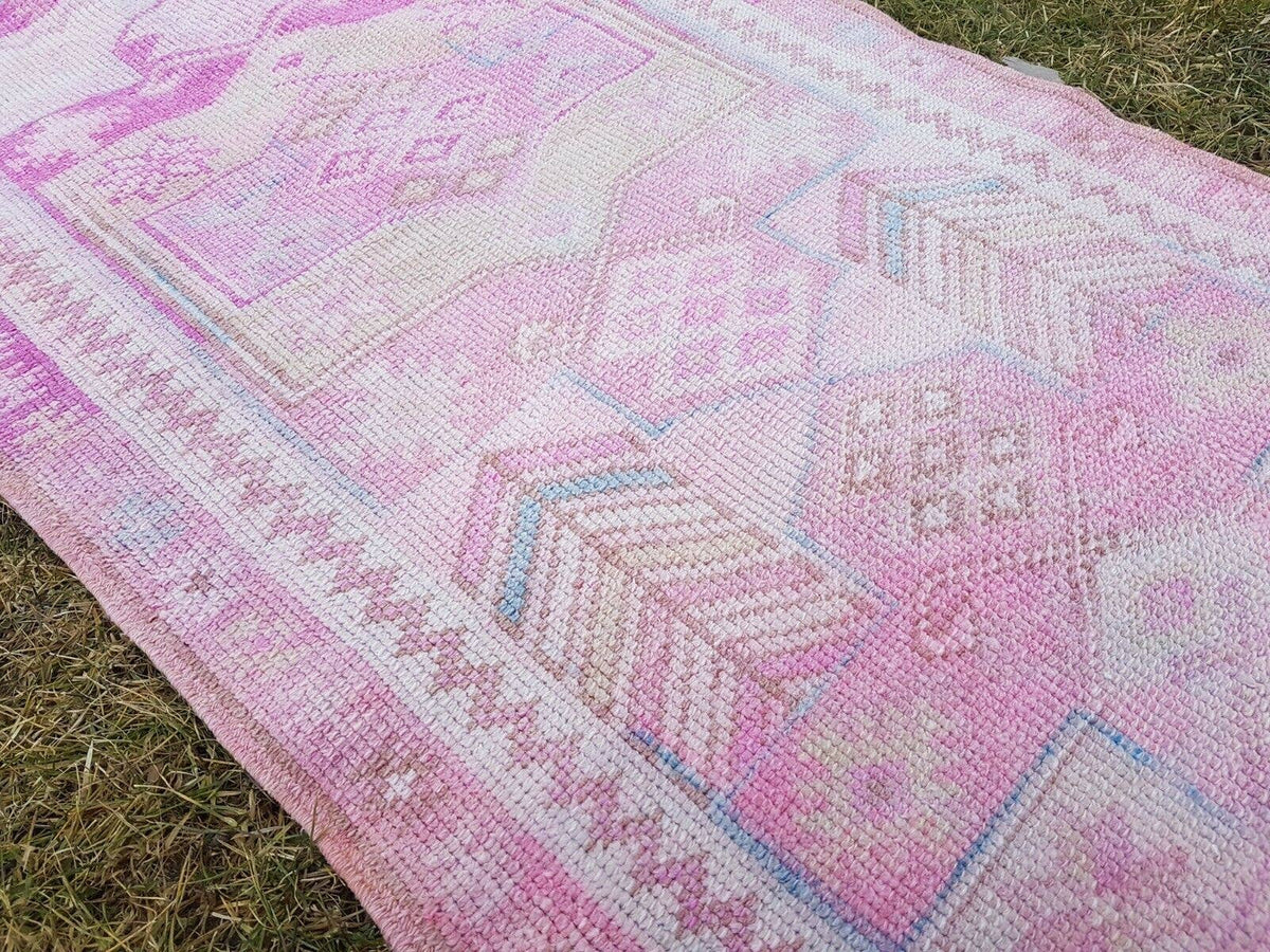 Vintage Kürt Halı Yolluk 84 x 403 cm
