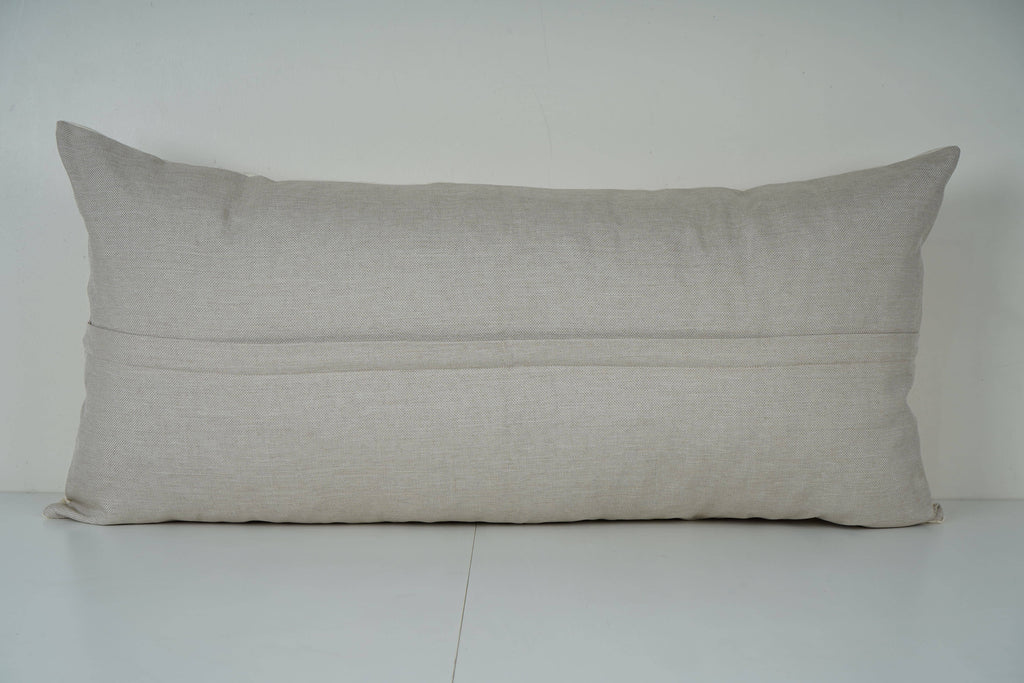 Kuş Desenli Suzani Kırlent Kılıfı 42 x 85 cm