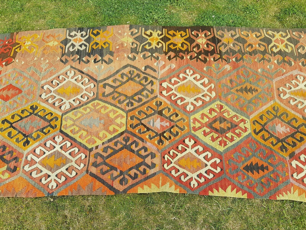 Vintage Türk Halı 92 x 273 cm