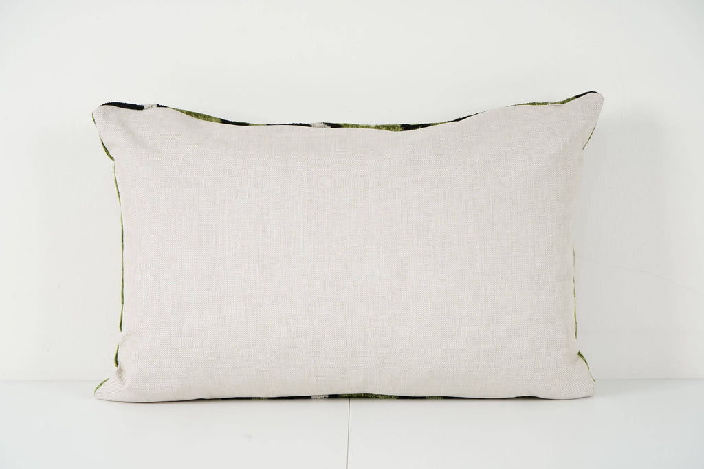 İpek Ikat Kadife Kırlent Kılıfı 40 x 60 cm