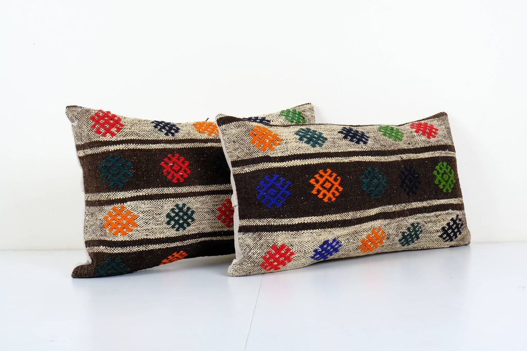Kilim Kırlent Kılıfı 35 x 57 cm