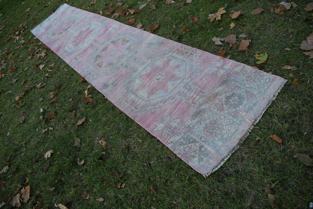 Vintage Herki Halı Yolluk 79 x 398 cm