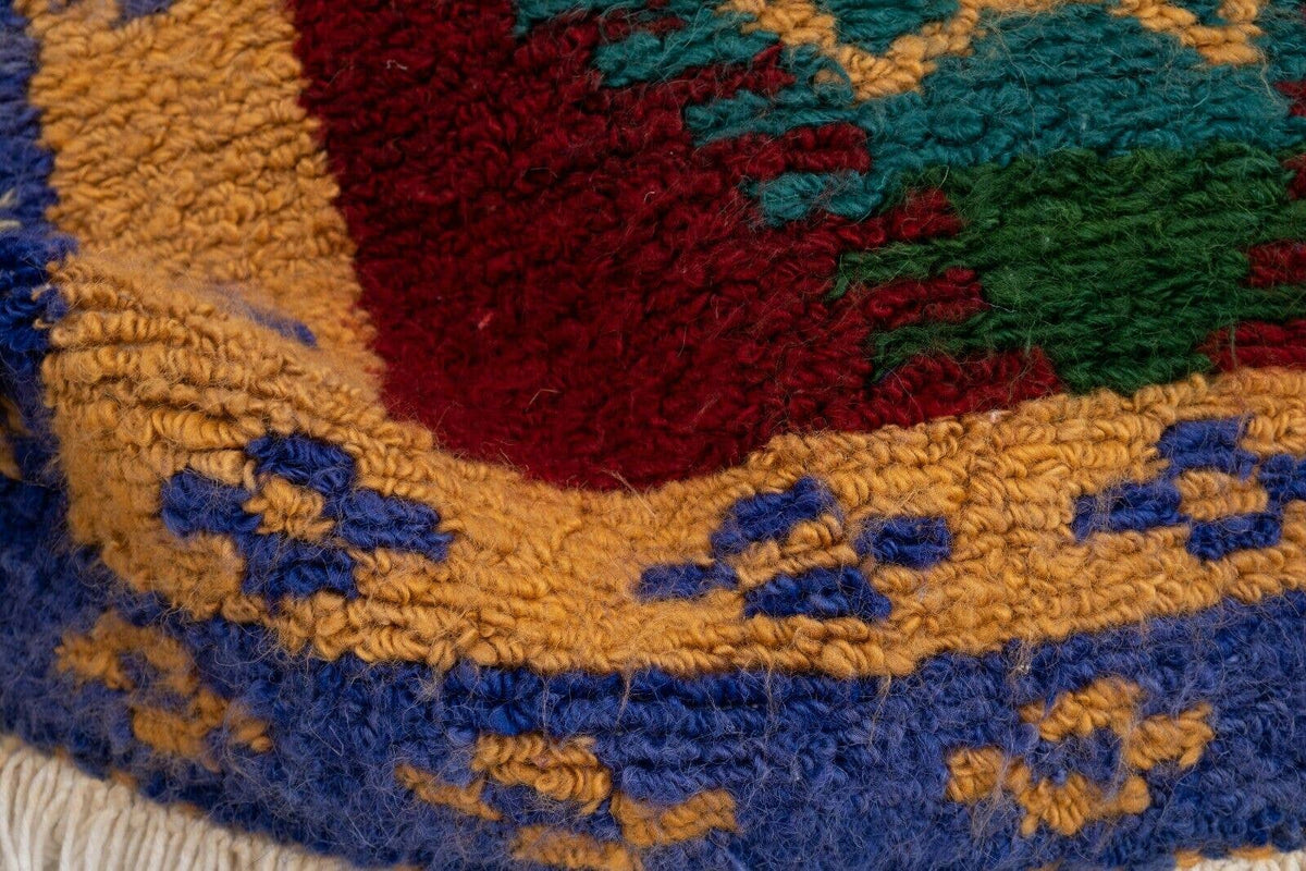 Vintage Türk Tulu Halı 110 x 132 cm