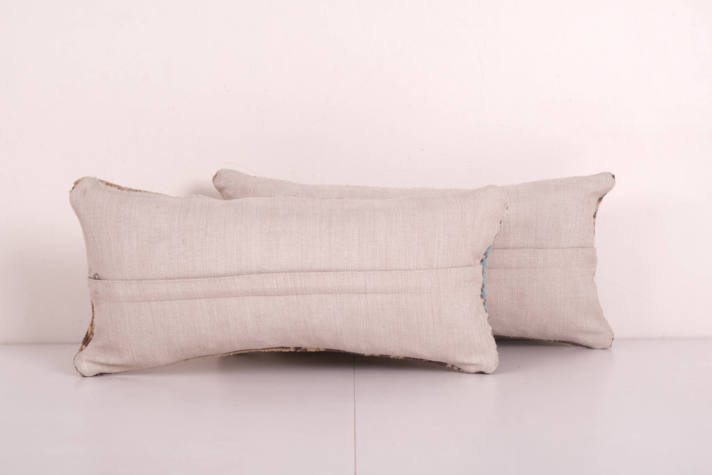Halı Kırlent Kılıfı 2'li Set 25 x 50 cm