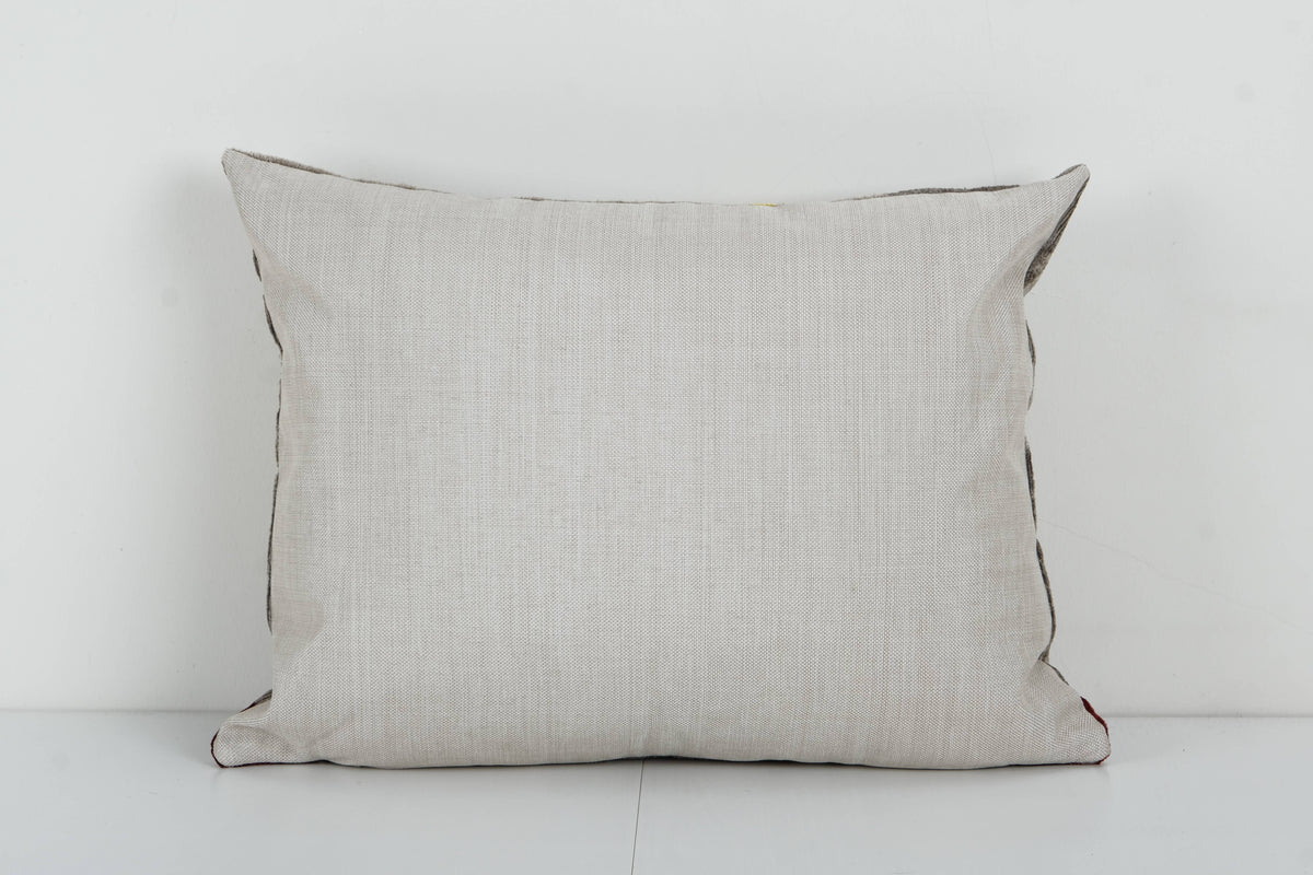 İpek Ikat Kadife Kırlent Kılıfı 42 x 57 cm