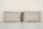 İpek Ikat Kadife Kırlent Kılıfı 2'li Set 40 x 60 cm
