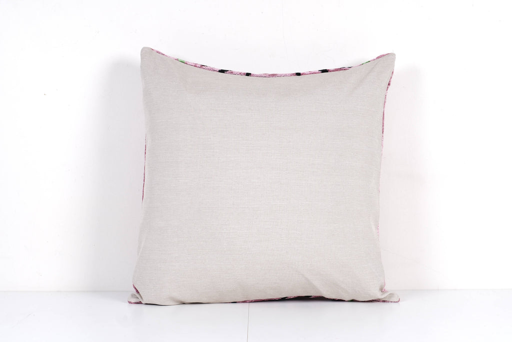 İpek Ikat Kadife Kırlent Kılıfı 2'li Set 62 x 62 cm