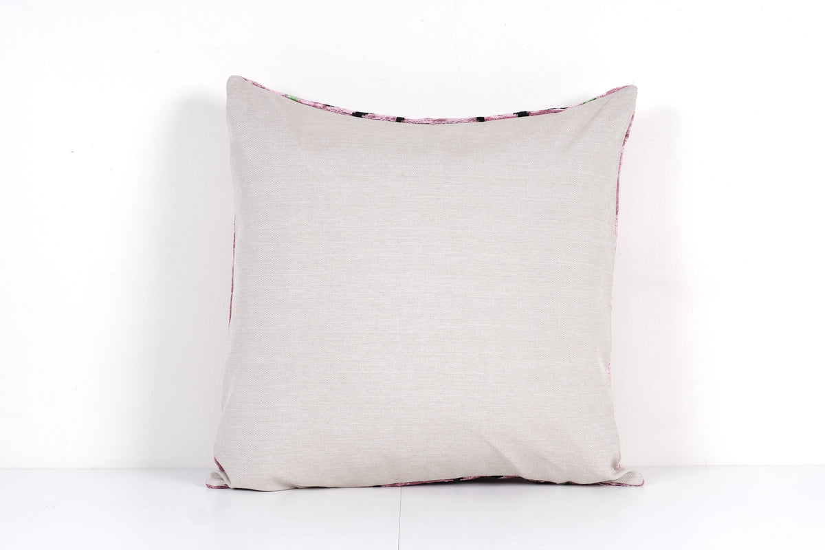 İpek Ikat Kadife Kırlent Kılıfı 2'li Set 62 x 62 cm
