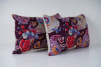 Özbek Baskılı Kırlent Kılıfı 2'li Set 37 x 55 cm