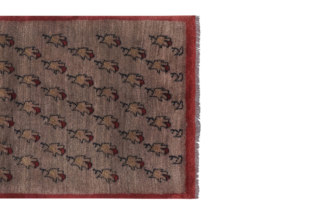 Vintage Türk Tulu Halı 110 x 210 cm