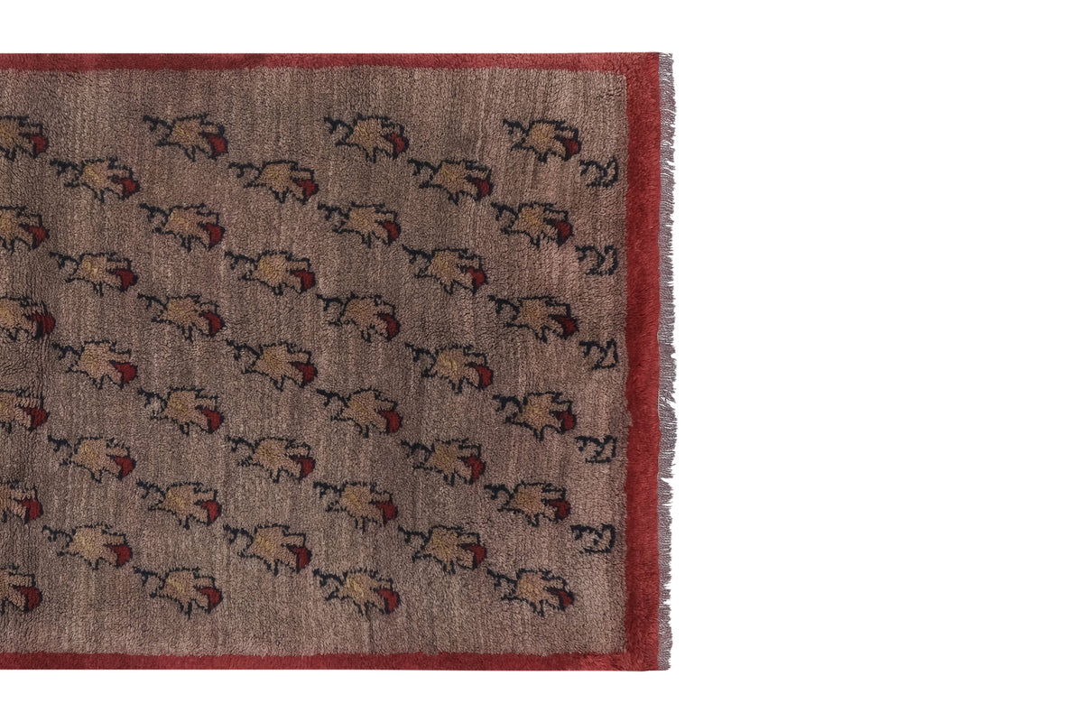Vintage Türk Tulu Halı 110 x 210 cm