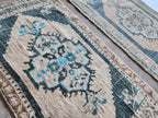 Vintage Türk Yastık Halı 2'li Set 51 x 97 cm